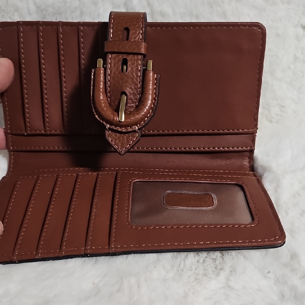 Fossil Harwell Medium Leather Tab Wallet - Picture 7 of 16